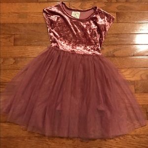 Taylor Joelle velvet dress